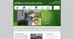 Desktop Screenshot of bristowlandscaping.com